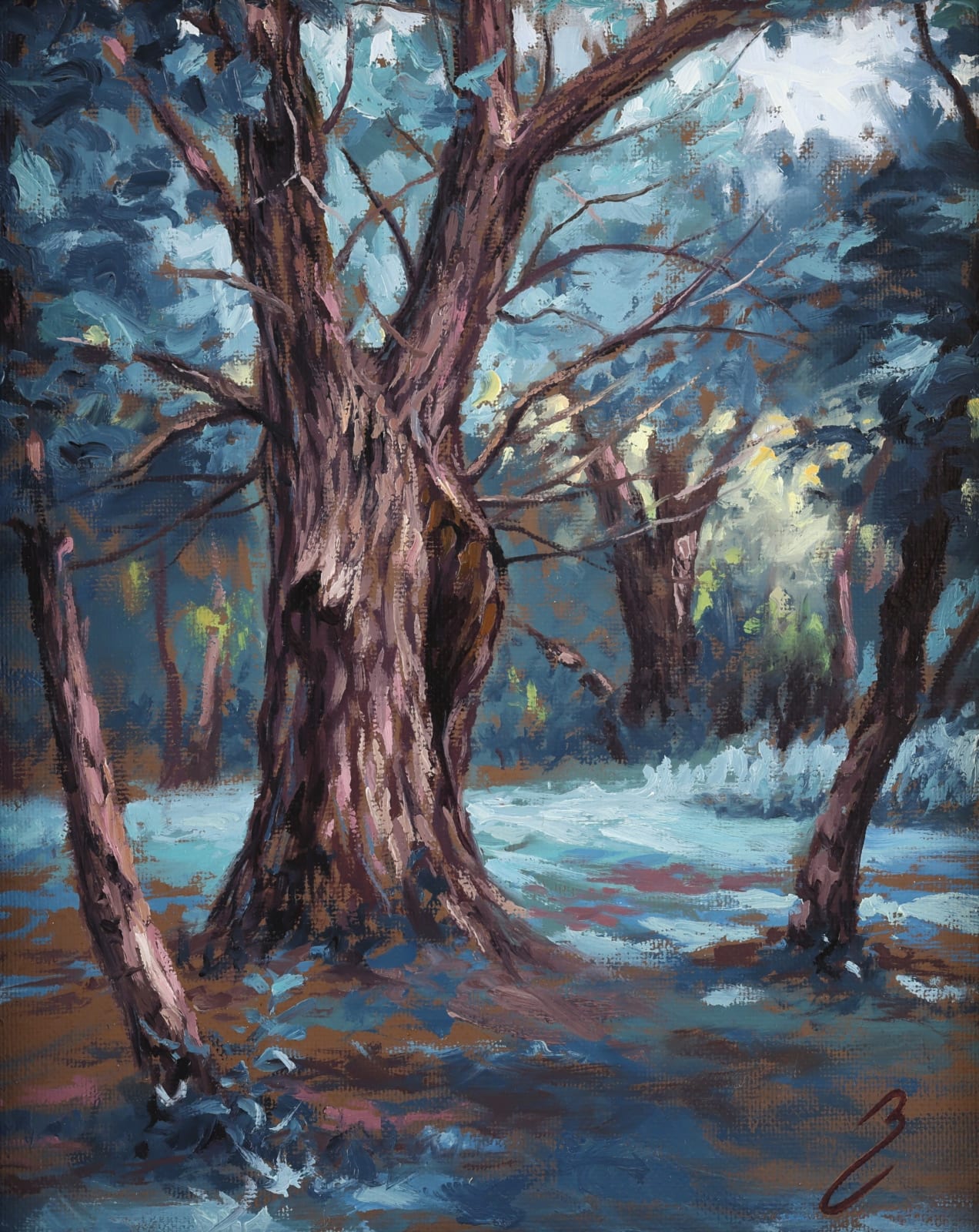 Bruno Capolongo, The Enchanted Woods, 2024