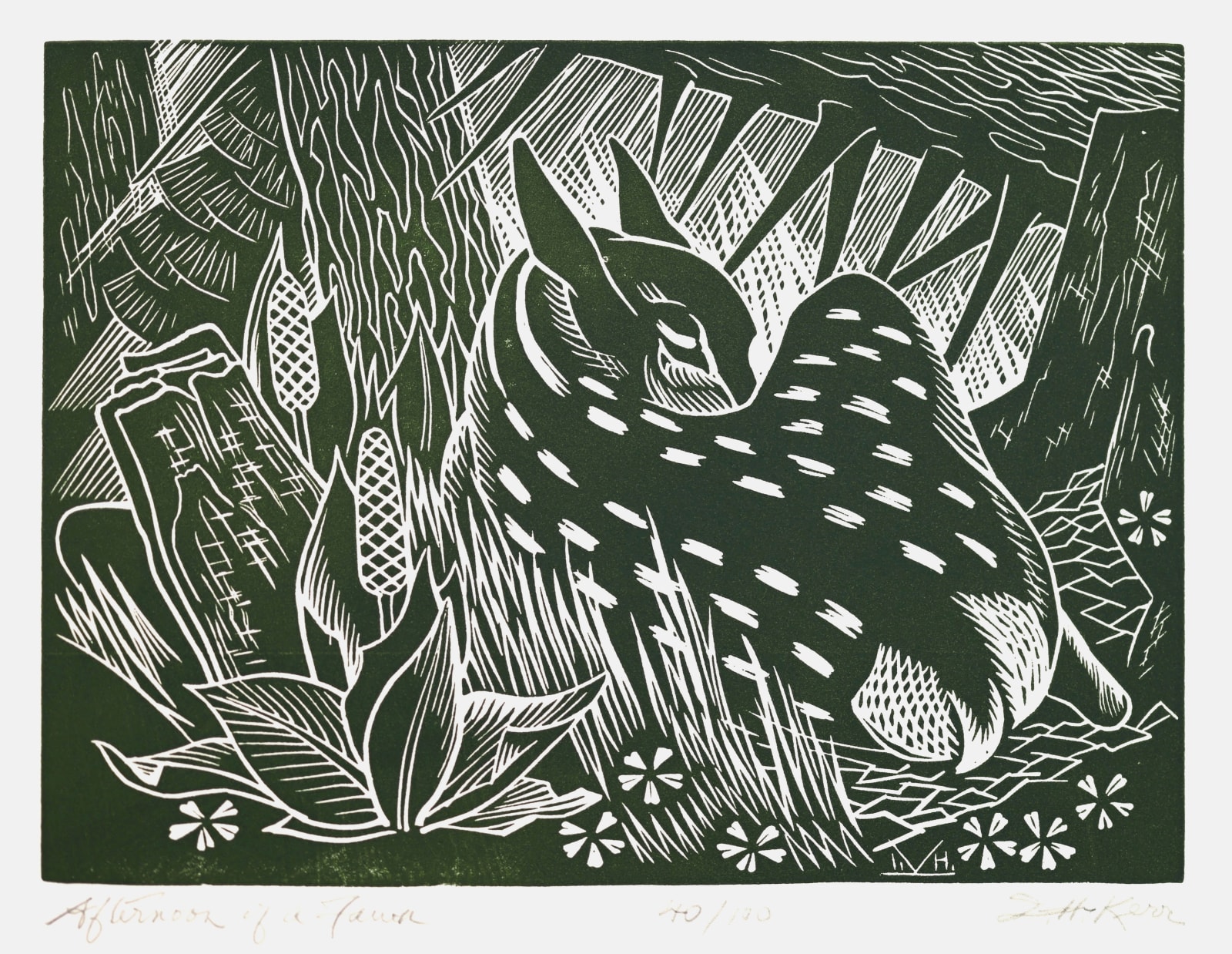 Illingworth Kerr, 10 Block Prints, c 1985