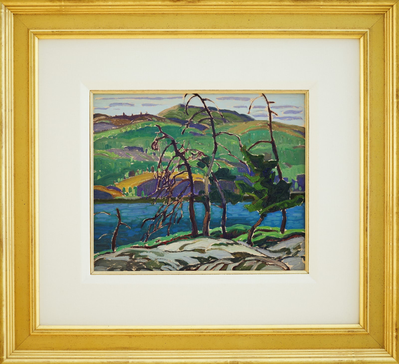 Franklin Carmichael, Dead Pines, Cranberry Lake, c 1932