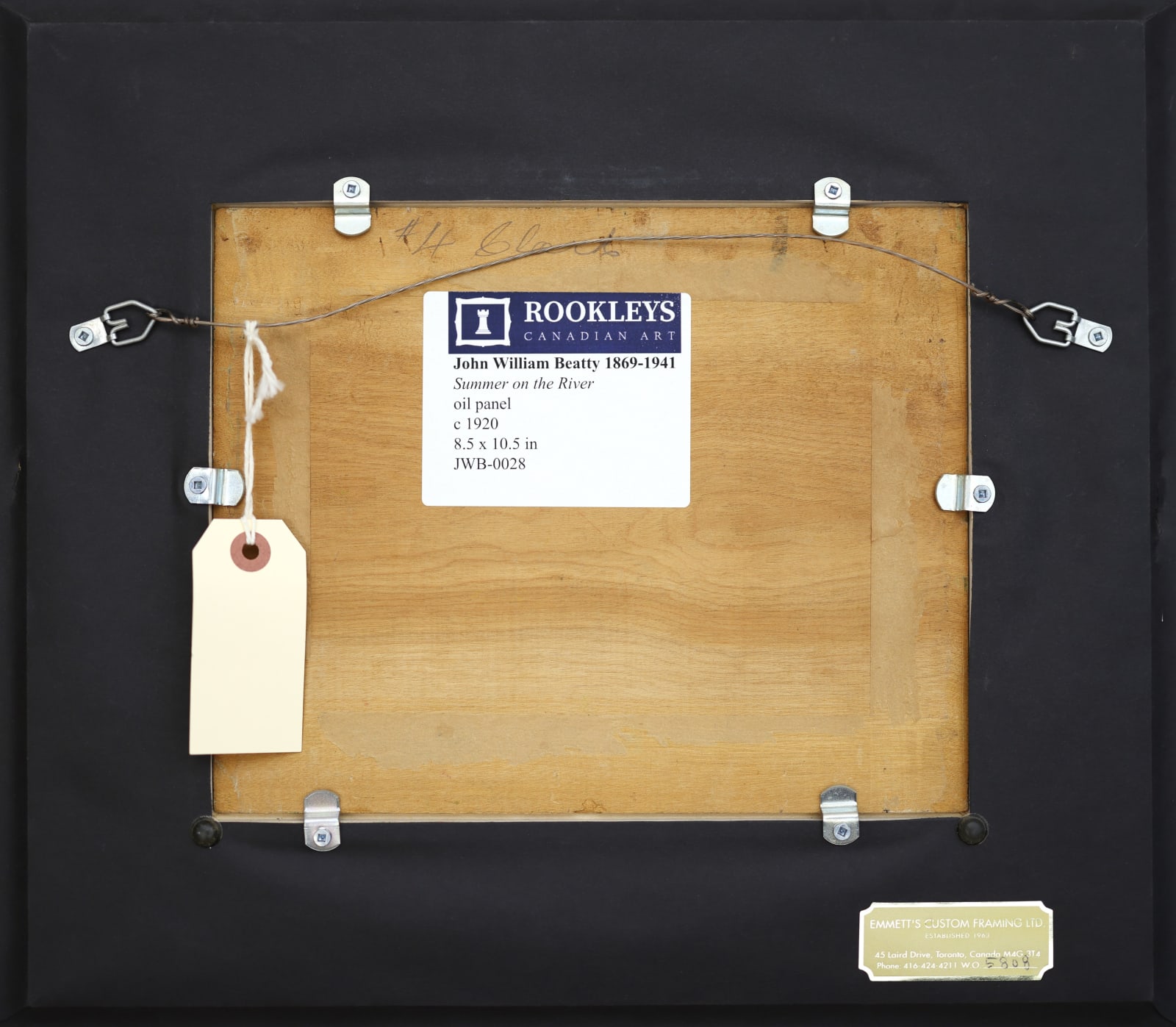 John William Beatty, Summer on the River, c 1920