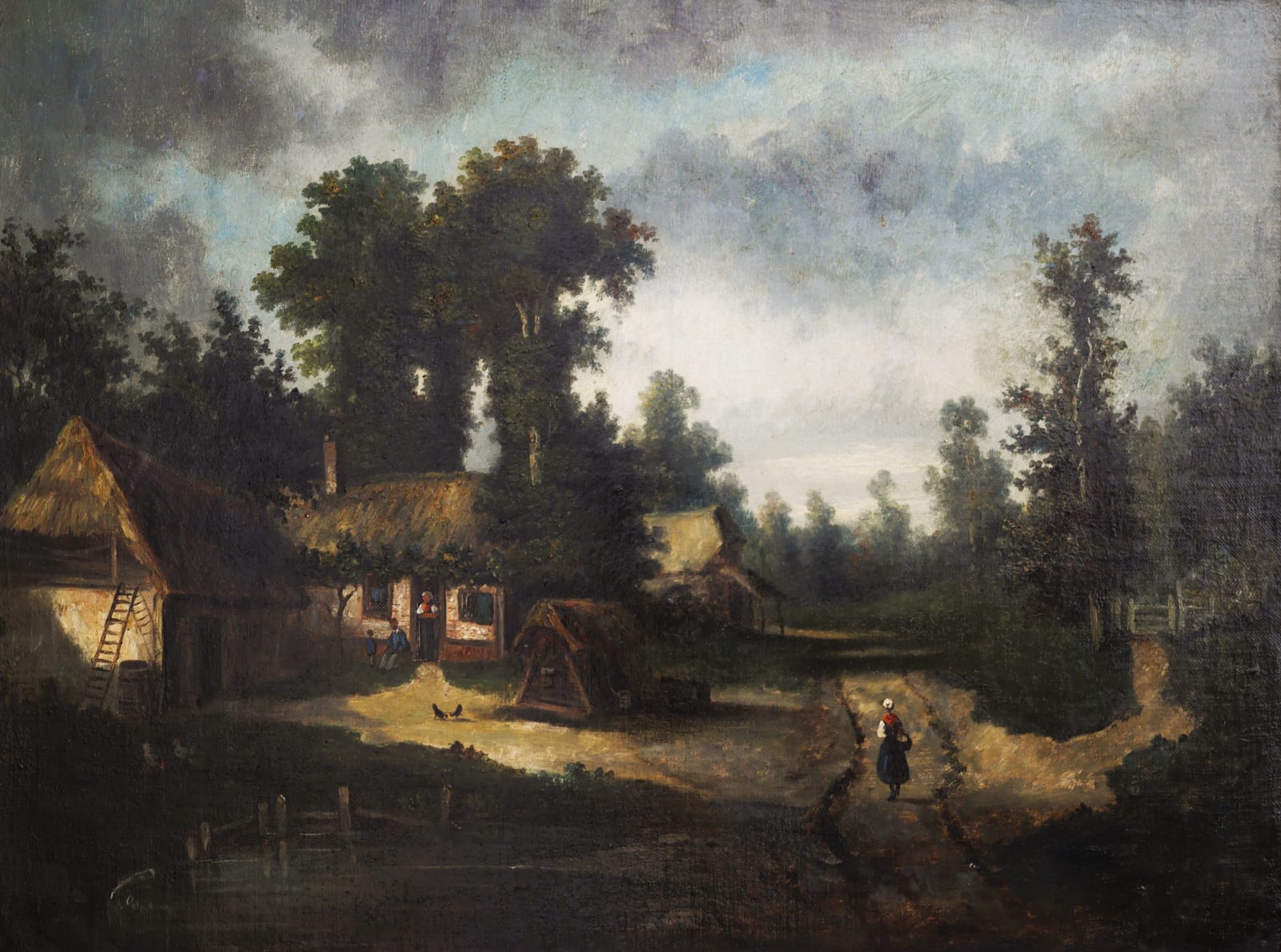 Jules Dupre, Returning Home, c 1860