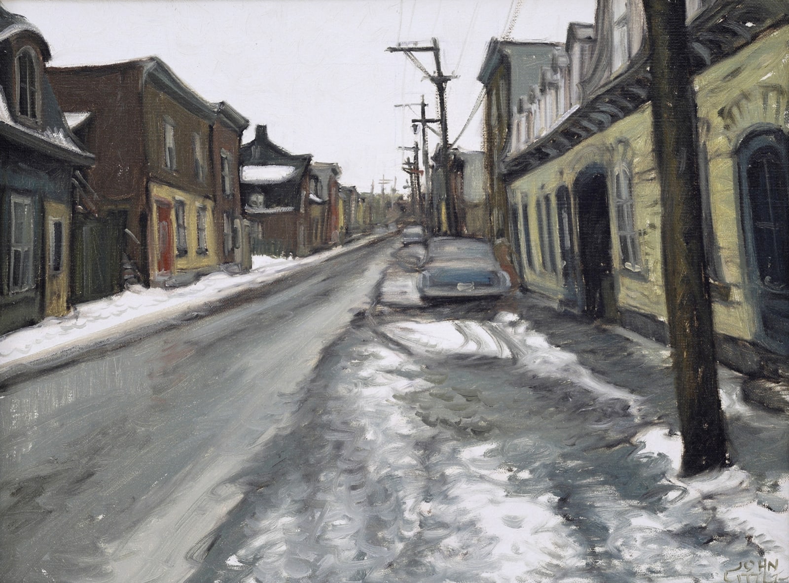 John Little, Rue Christopher Colombe, Quebec, 1974