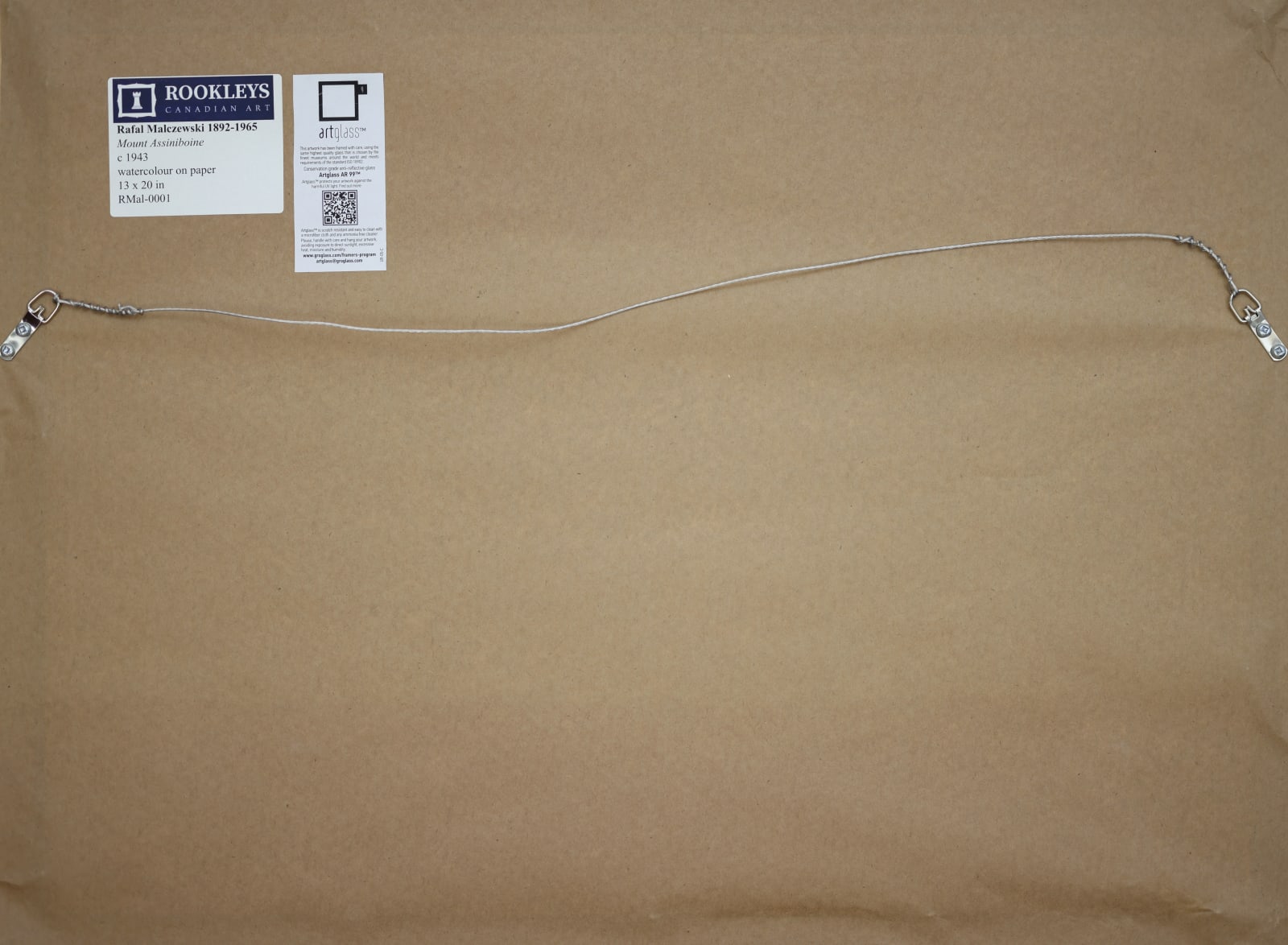 Rafal Malczewski, Mount Assiniboine, c 1943