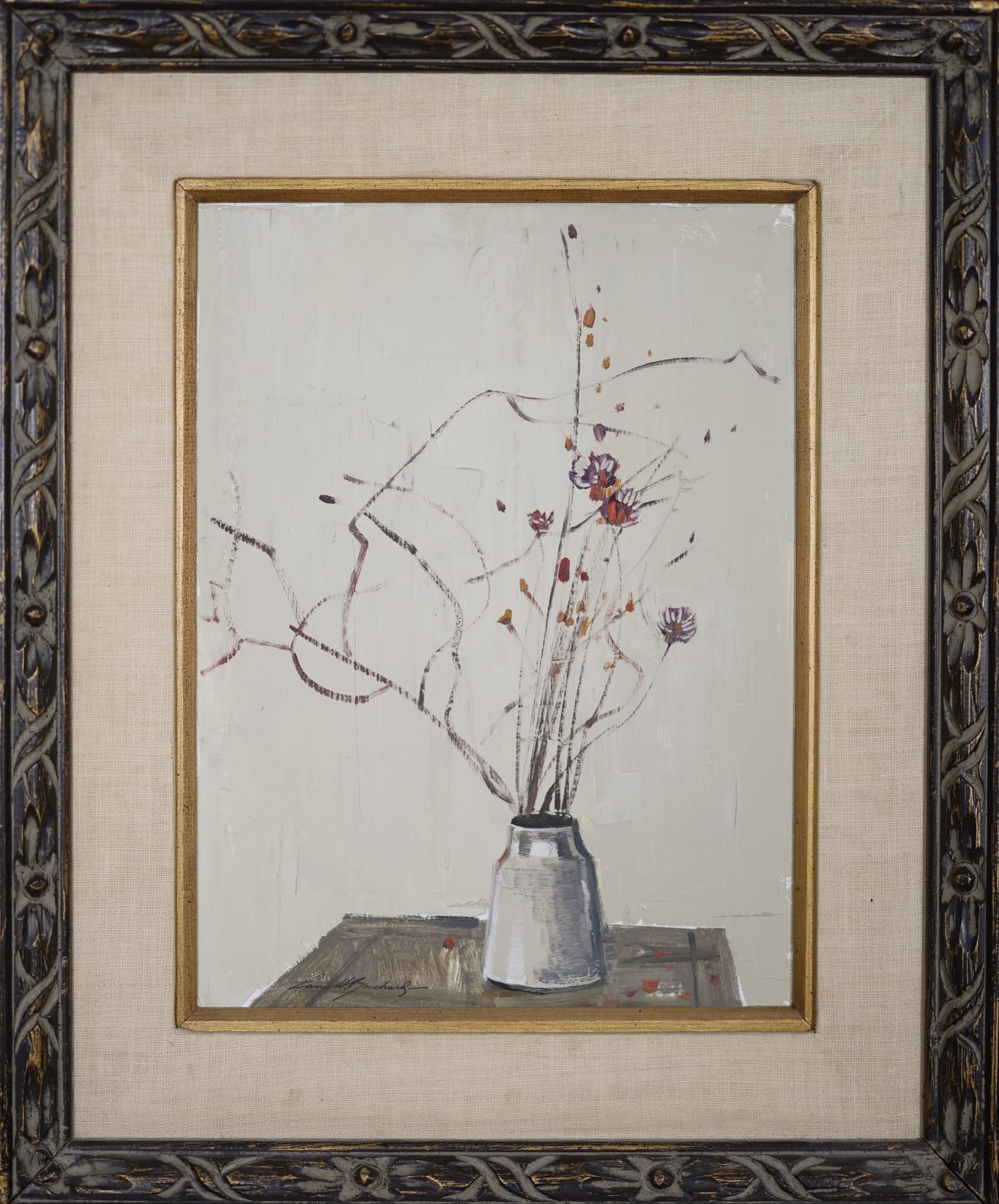 A photo of the art framed