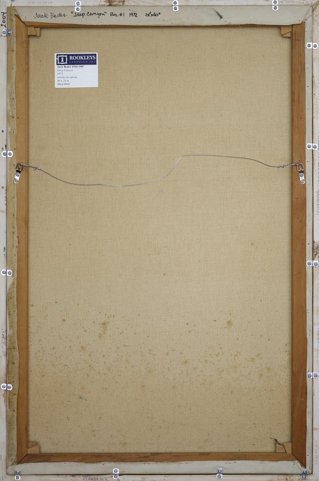 Jack Beder, Deep Canyon, 1972