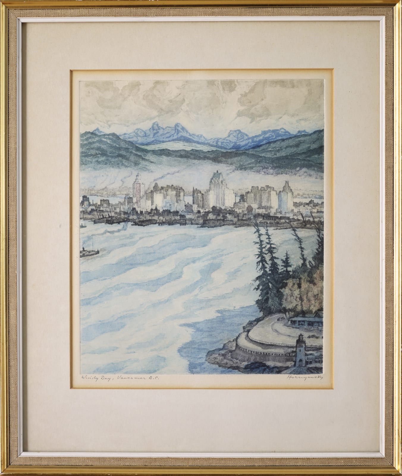 Nicholas Hornyansky, Windy Day, Vancouver, BC