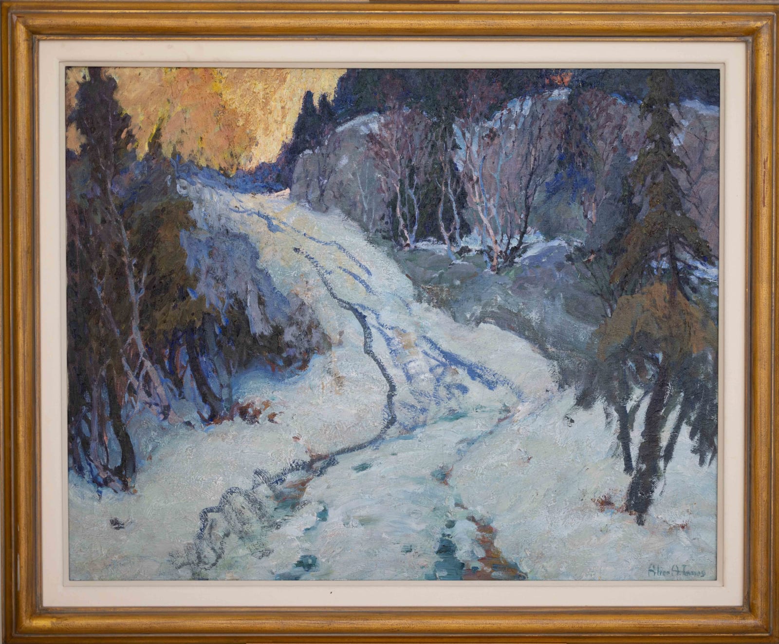 Alice Innes, Early Spring, Northern Ontario, c 1935