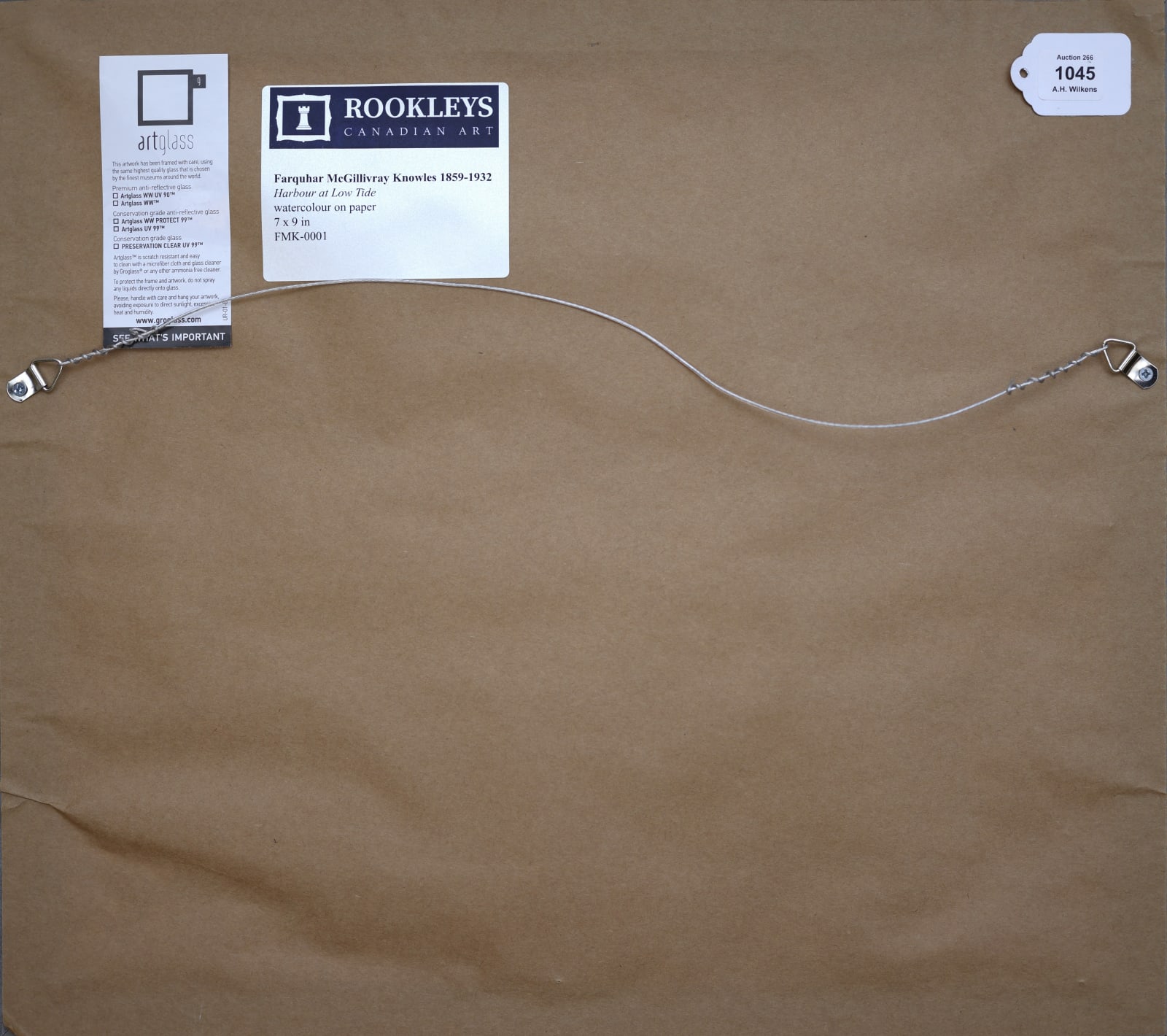 Farquhar McGillivray Knowles, Harbour at Low Tide