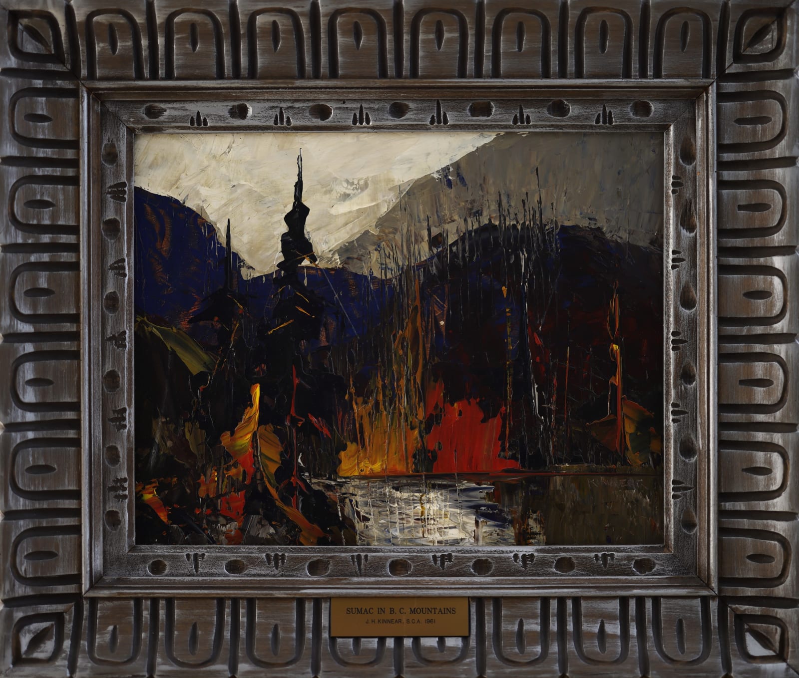 John Kinnear, Sumac in B.C. Mountains, 1961