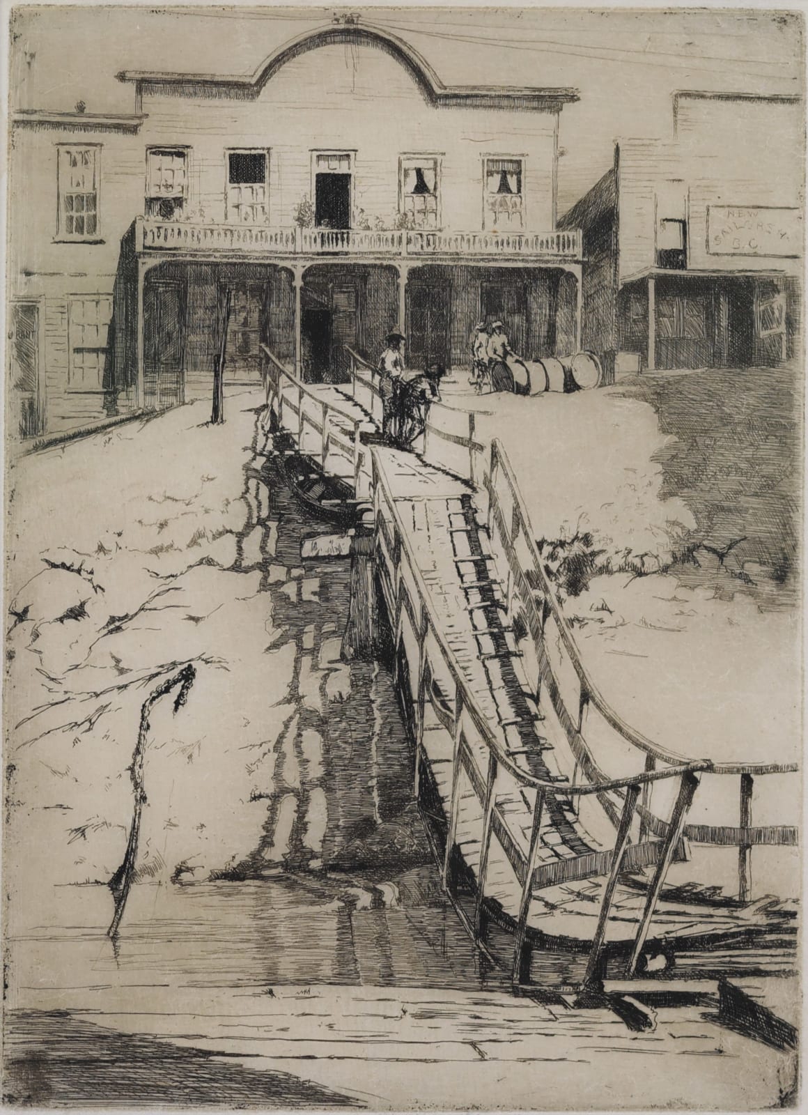 Ernest Stephen Lumsden, Victoria Road, Esquimalt, c 1910