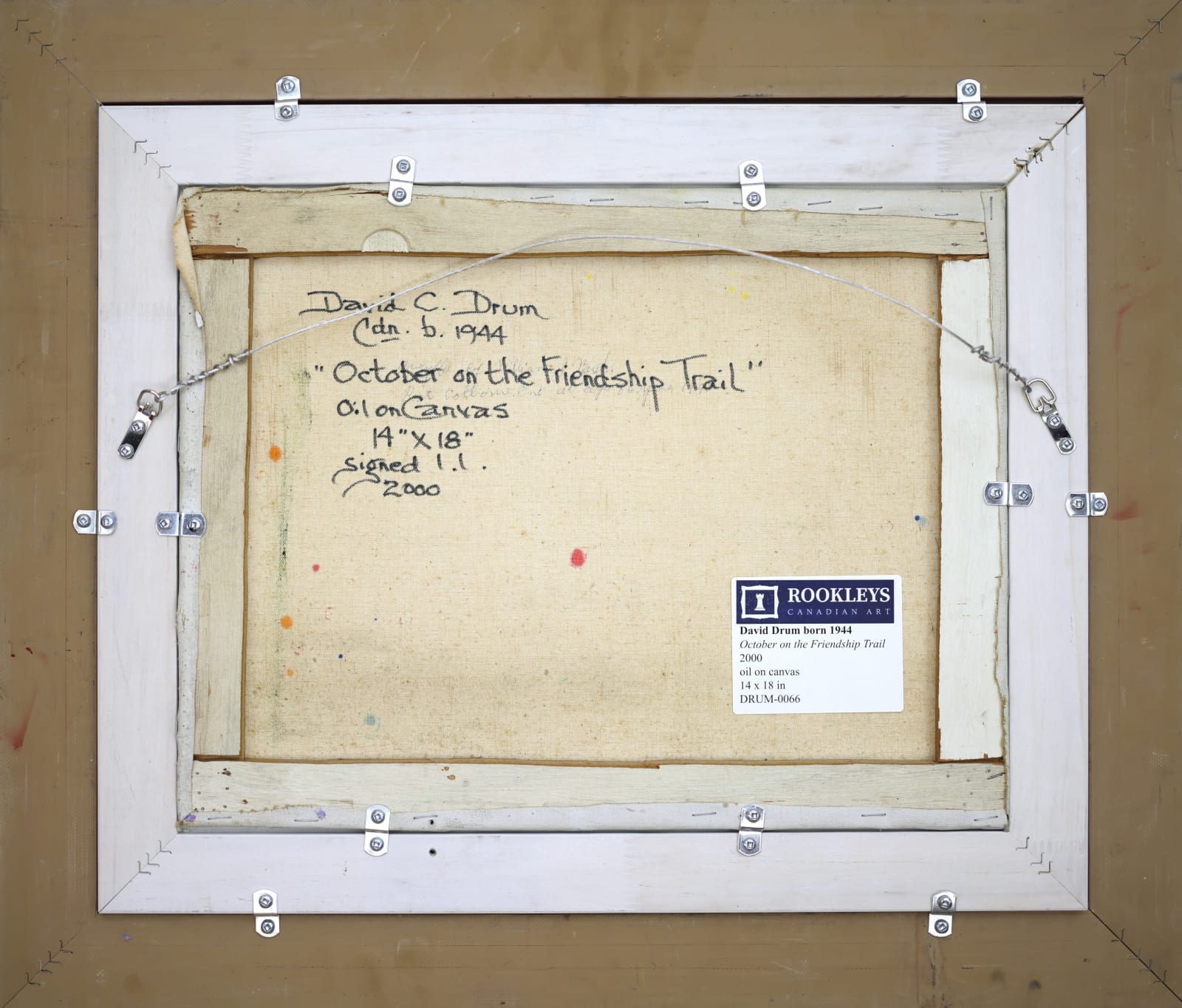 David Drum, October on the Friendship Trail, 2000