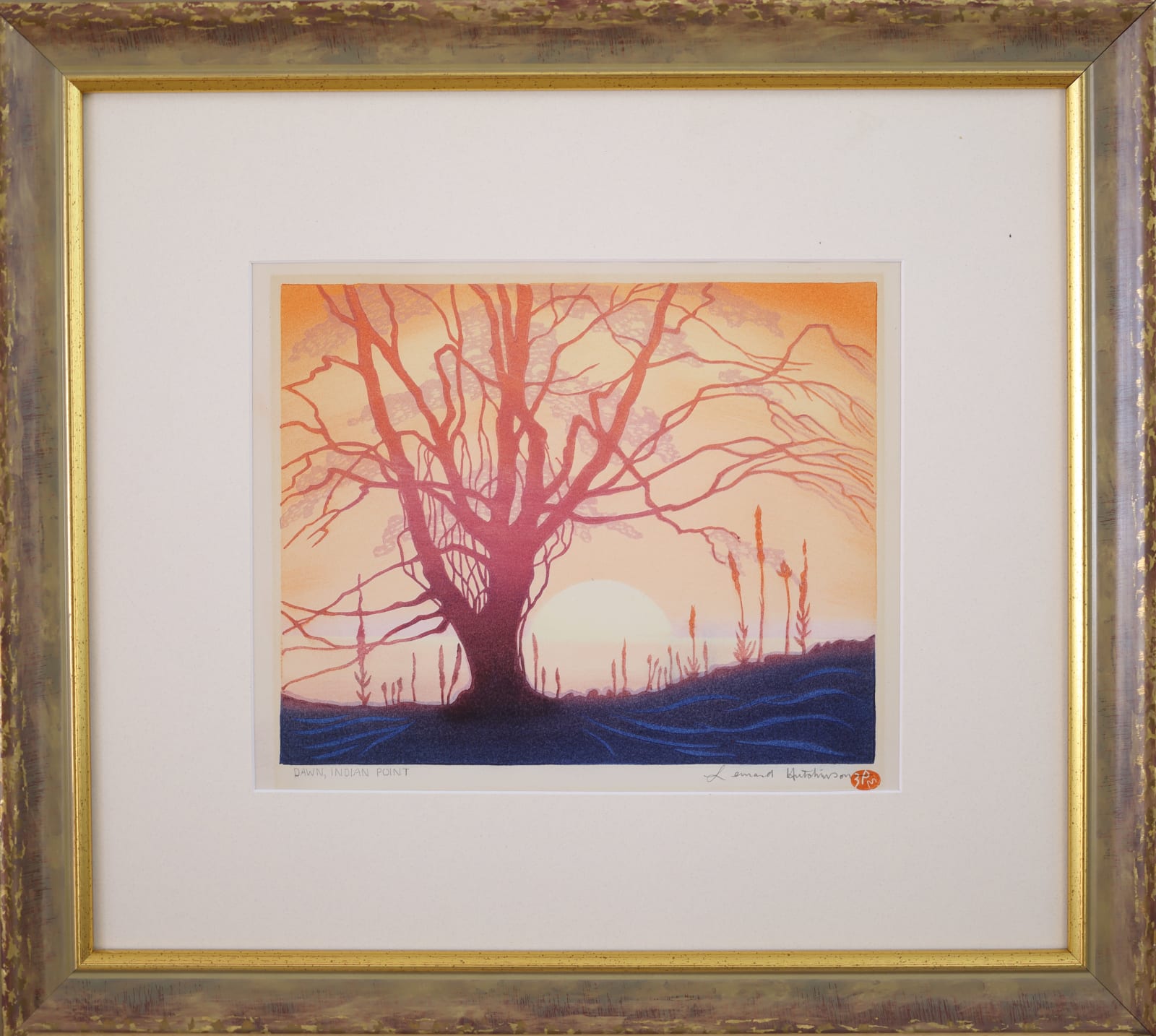 Framed photo
