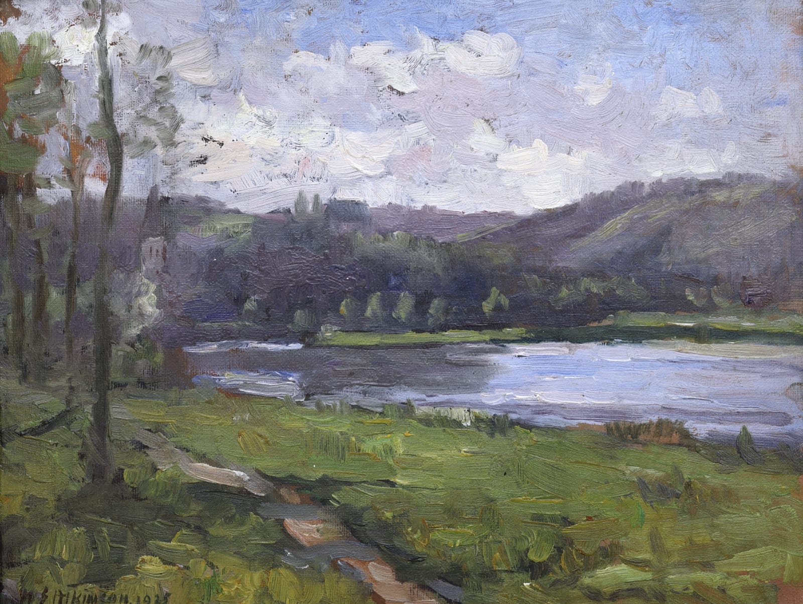 William Edwin Atkinson, The River Muse, Belgium, 1925