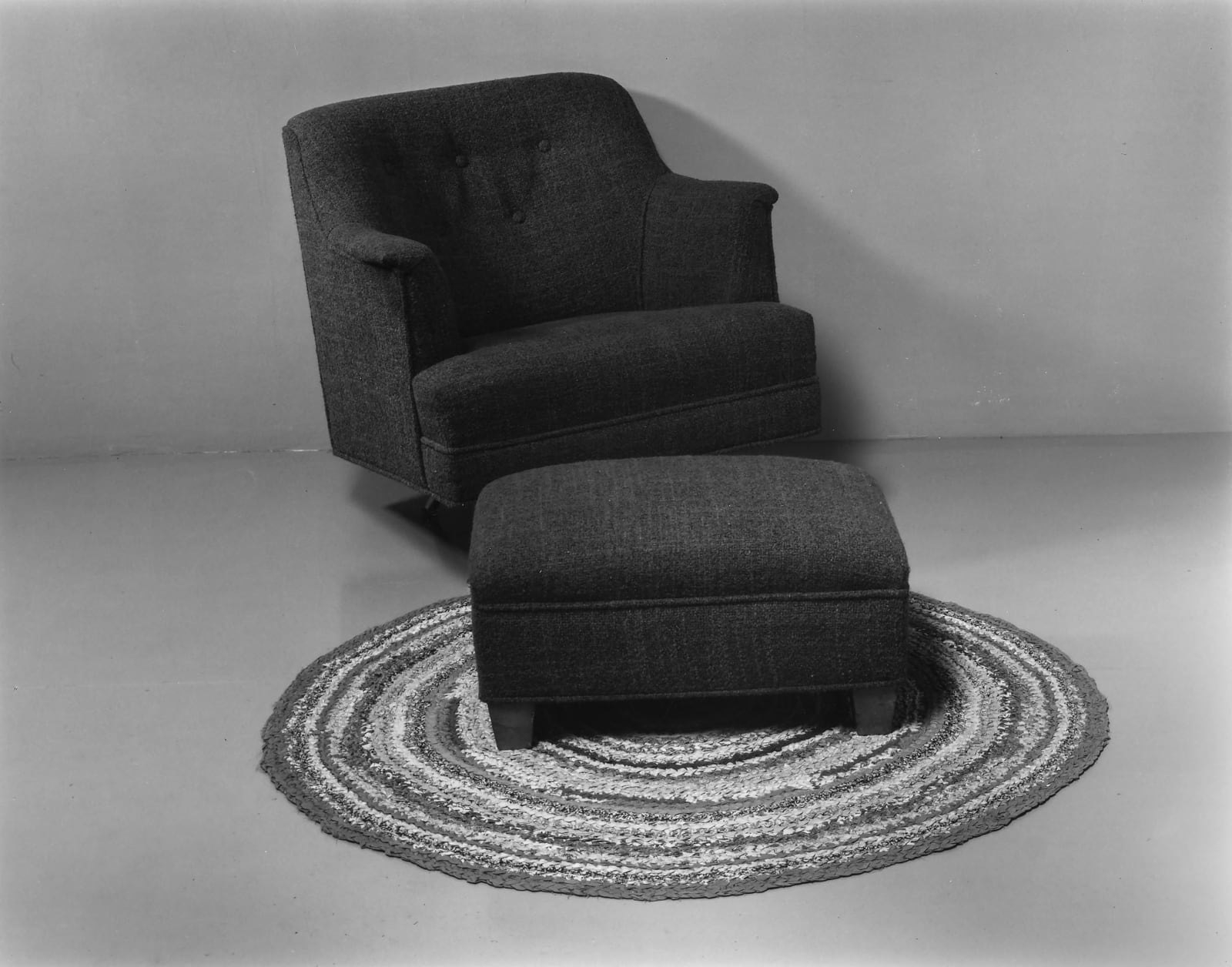 Jo Ann Callis, Chair with Ottoman, 1981-83 printed in 2025