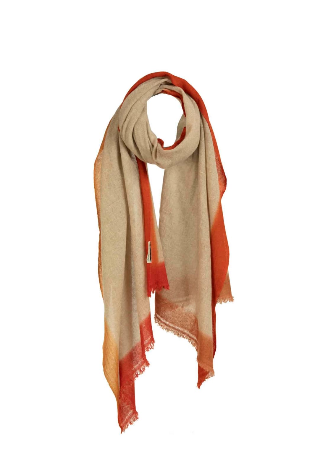Mirror in the Sky, Mirror Melange Dip Dye Shawl