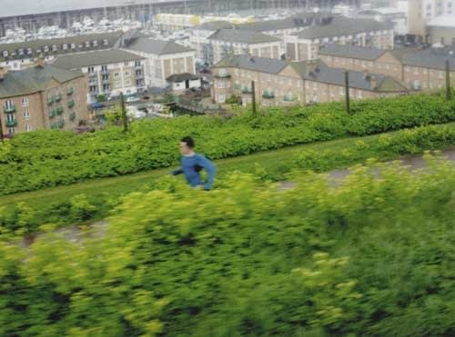 Rinko Kawauchi, Untitled, [jogger]From the series "Murmuration", 2010