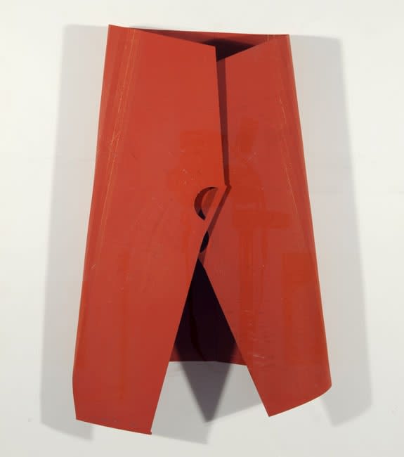 Manfred Muller, Cycle Olympic Blvd: Two Eyes (Red Prelude), 2001