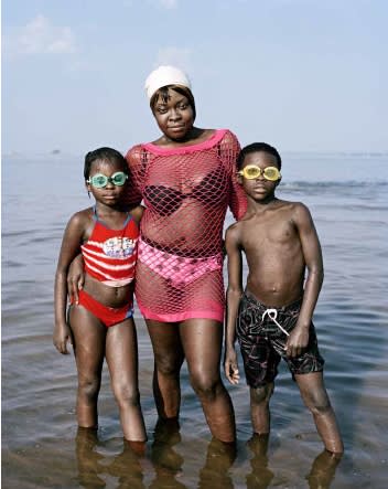 Wayne Lawrence, Sharna, Kyla, and Chris, 2010