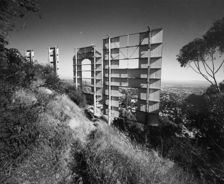Bruce Davidson, Untitled, Los Angeles [Hollywood Sign]