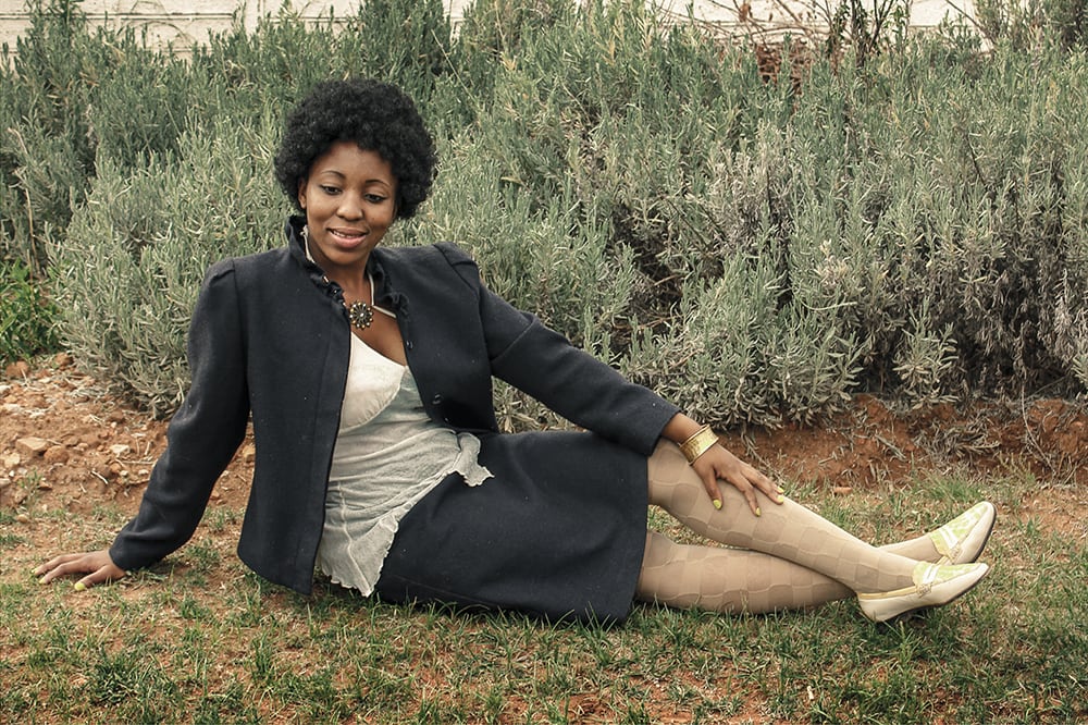 Lebohang Kganye, Tshimong ka hara toropo I, from the series Ke Lefa Laka (Her-Story), 2013