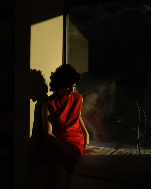Tania Franco Klein, Window, (self-portait), 2020
