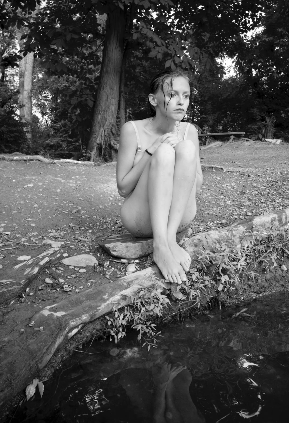 Caleb Stein, Summer The Watering Hole. Poughkeepsie, NY, 2020