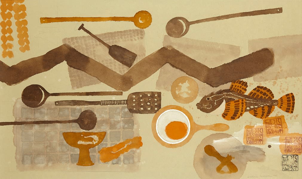 William Littlejohn RSA, Fish and Ladles, 2004