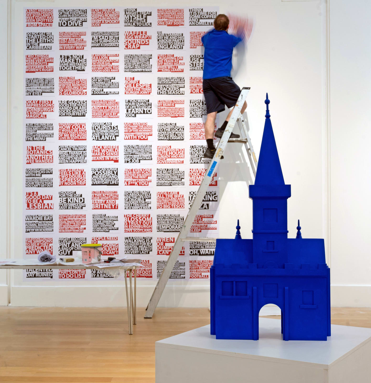 Thomson & Craighead, Edinburgh Wall, 2024