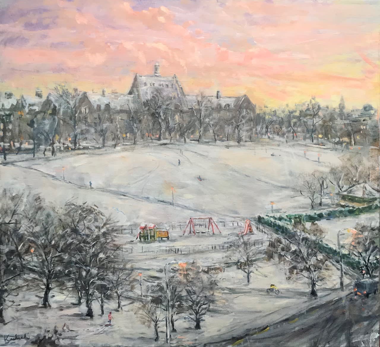 Henry Kondracki RSA, Muriel Spark's Old School