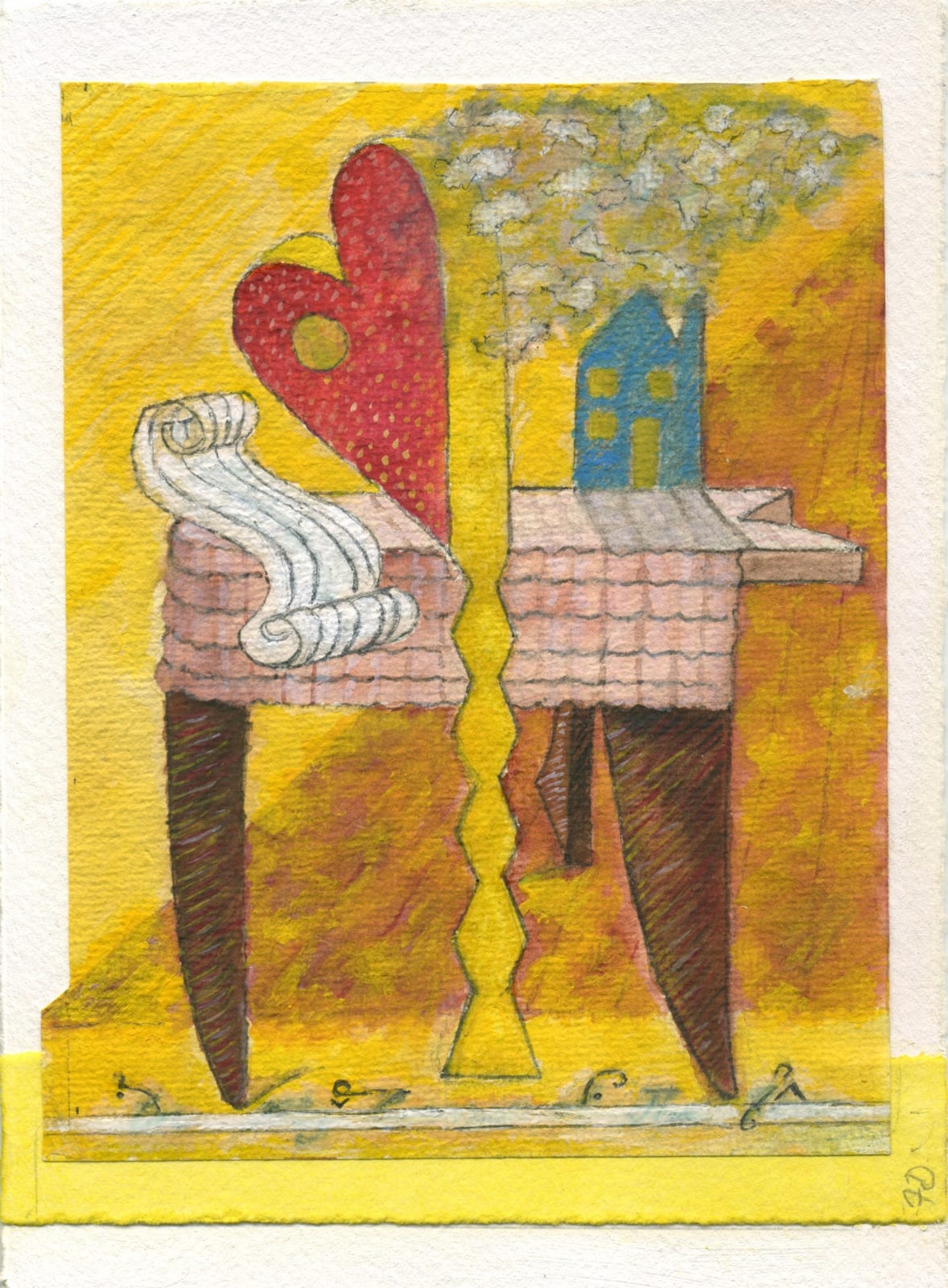 Fiona Dean RSA, Landscape Table - Memoria 1