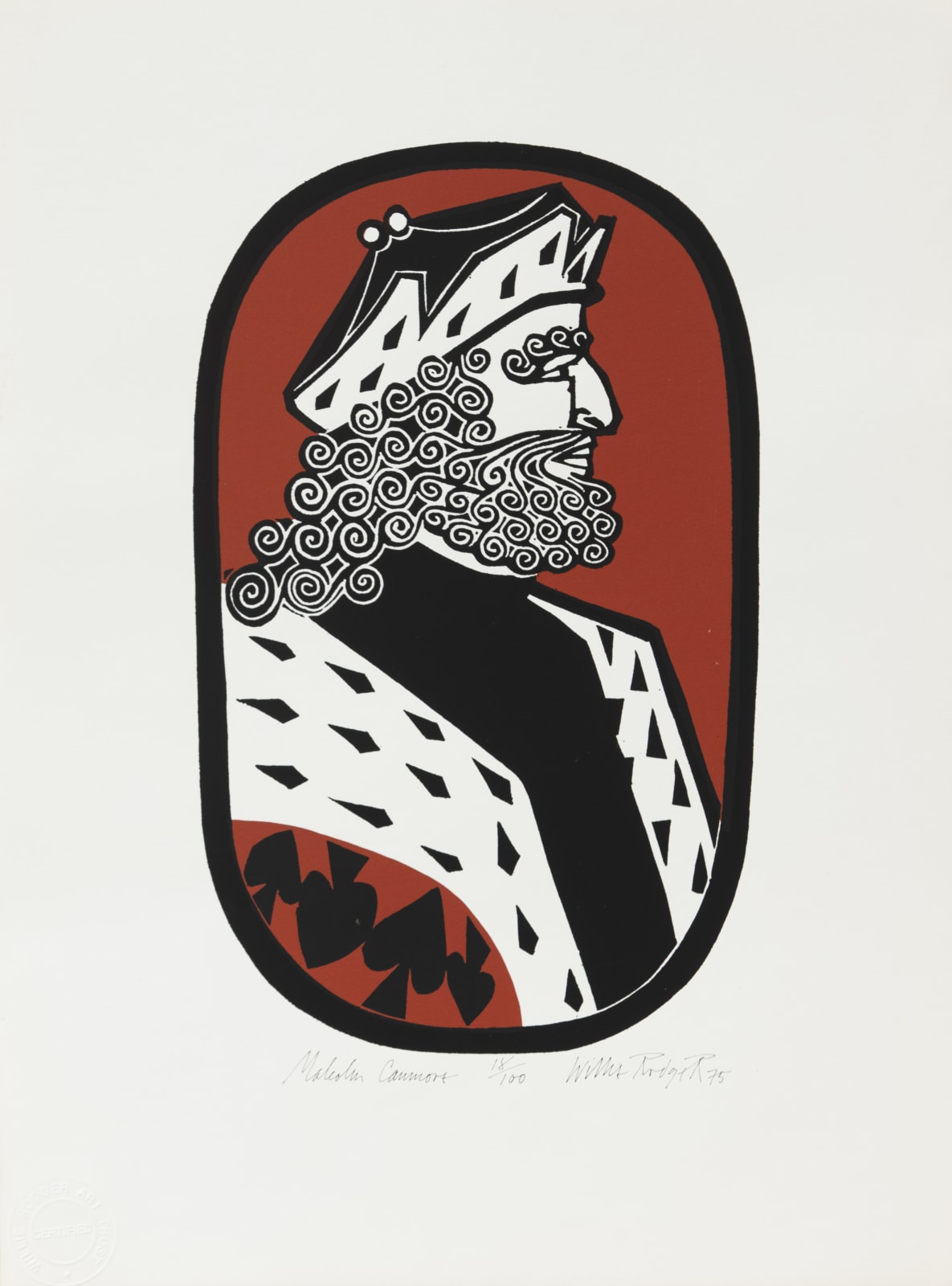 Willie Rodger RSA, The Scottish Historical Playing Cards Set, 1975