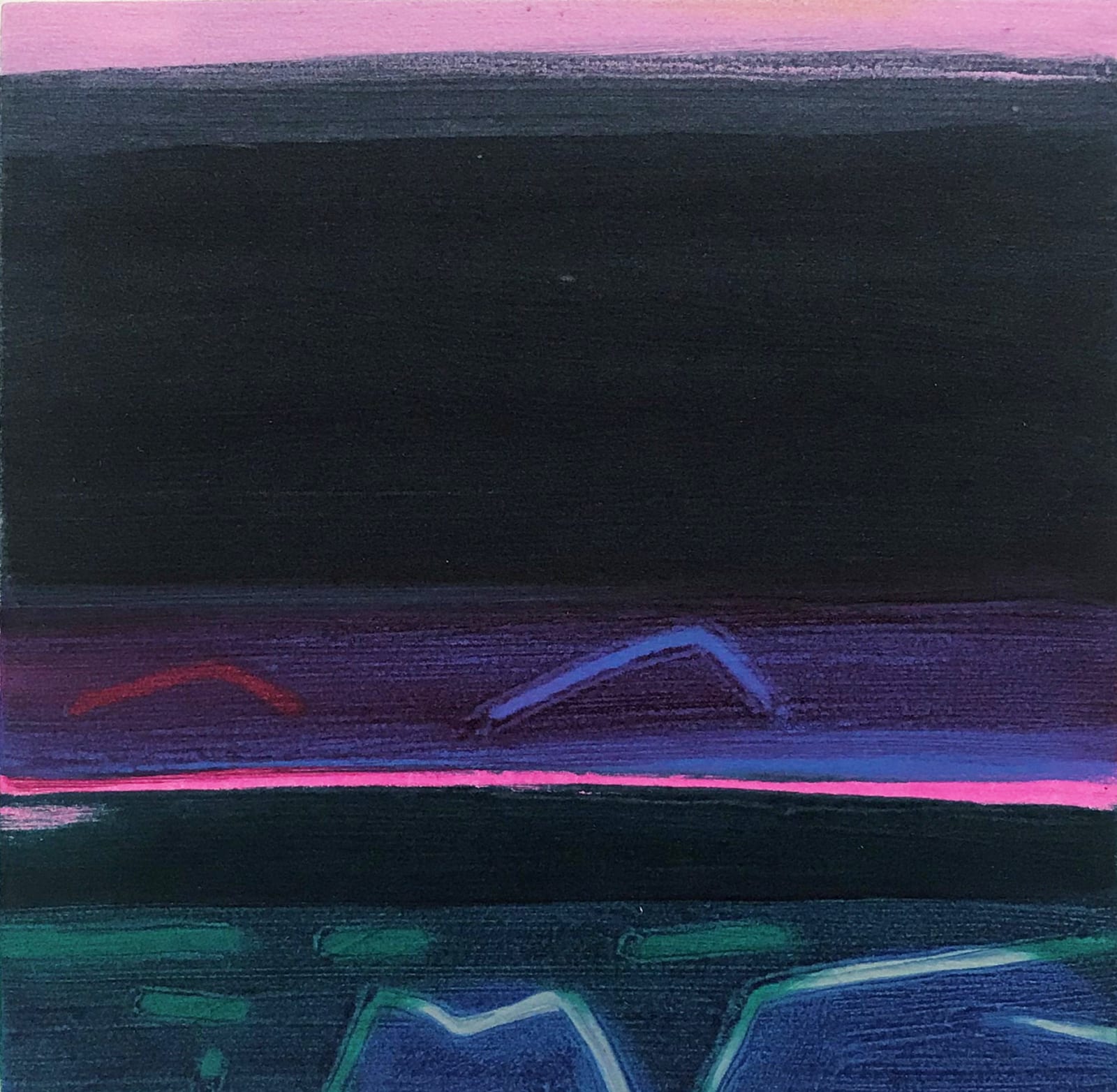 Barbara Rae RSA, Arctic Evening