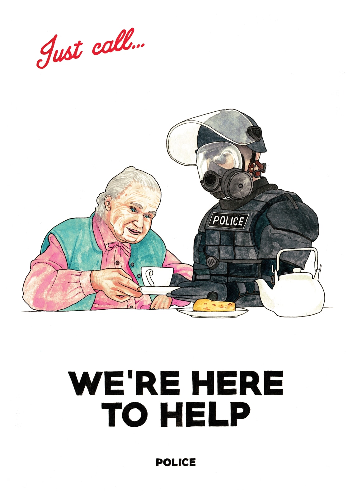 Darren Cullen, Police: We're Here to Help