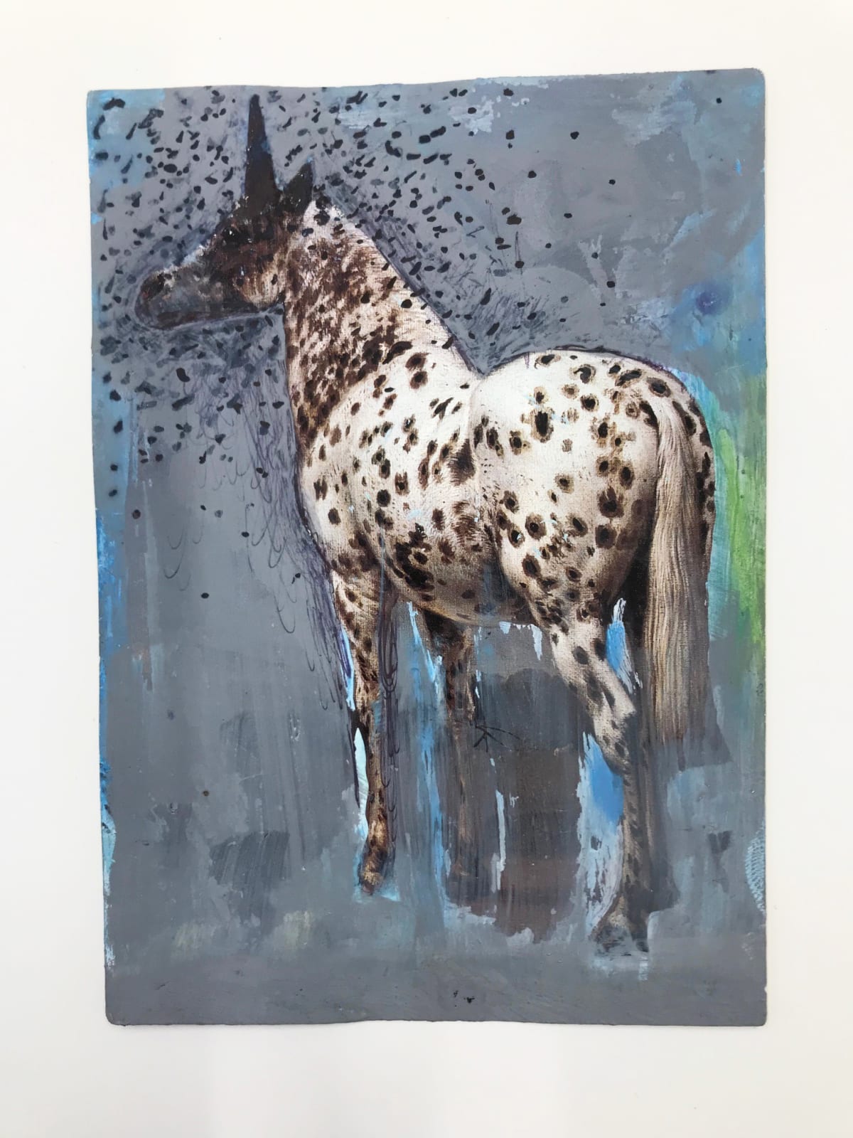 James Castle RSA, Midges round a Unicorn, 2021