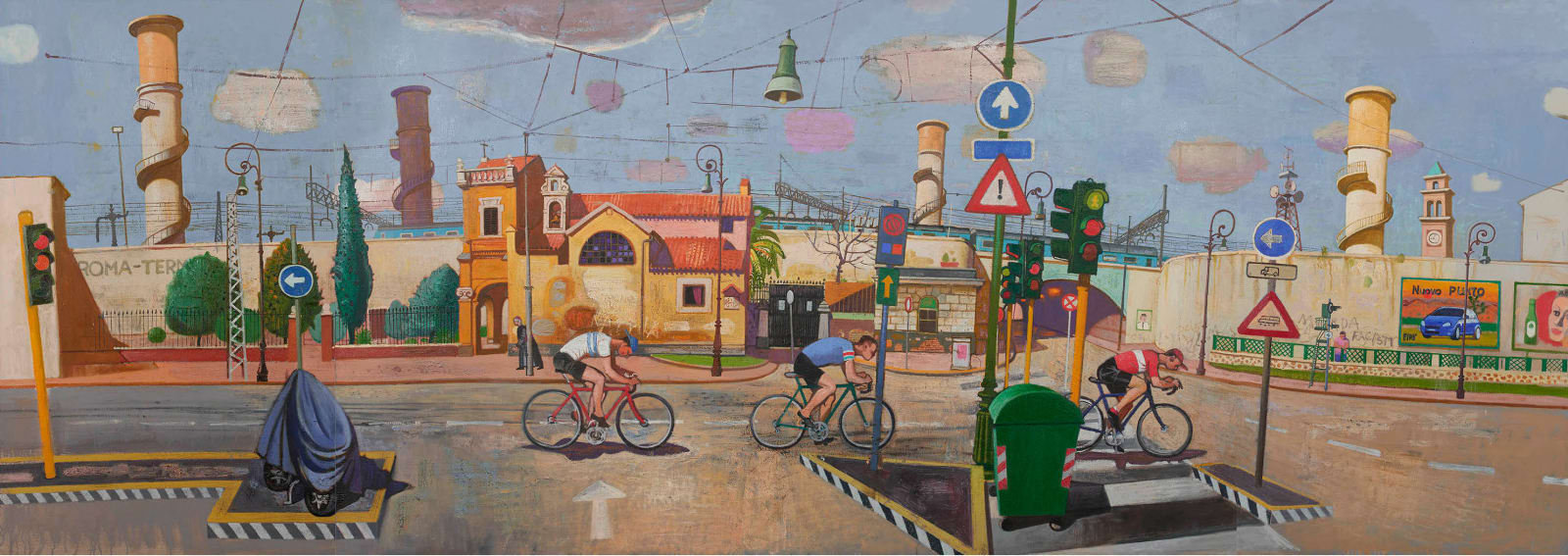 Leon Morrocco RSA, Escape from the City (via Giolitti), 2003