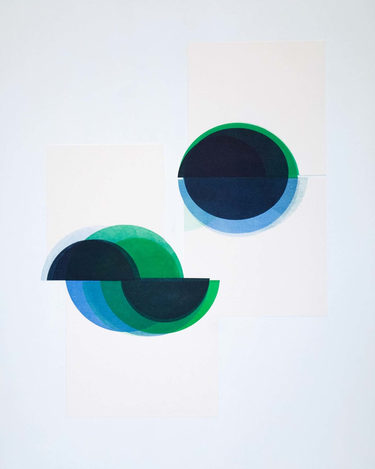 Jo Ganter RSA, Untitled (Two Part Eclipse)