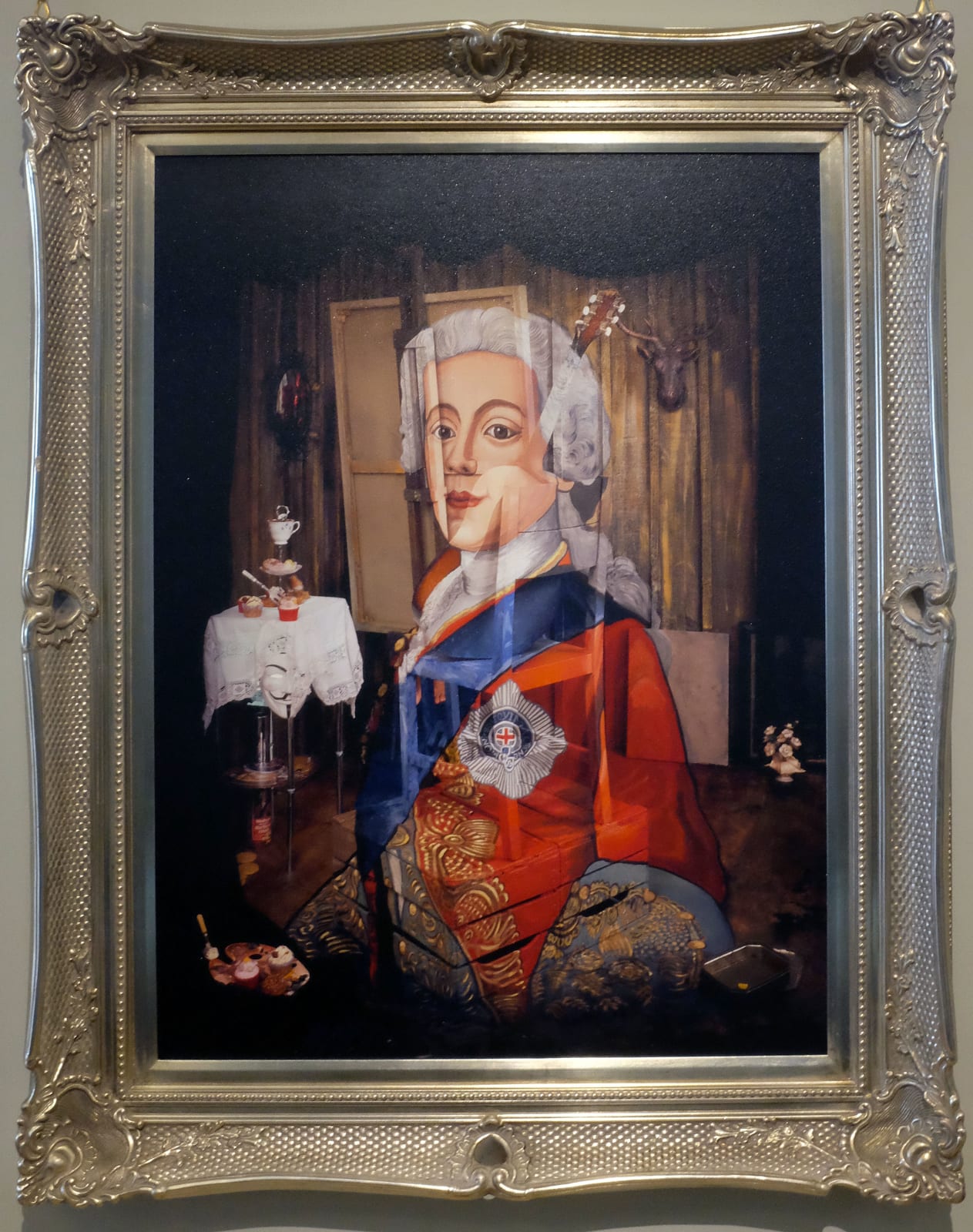 Calum Colvin RSA, Portrait of Charles Edward Stuart (after Liotard)