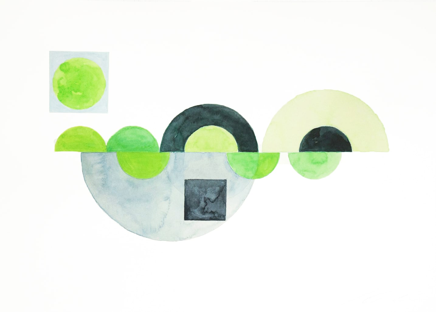 Jo Ganter RSA, Untitled Green I, 2020