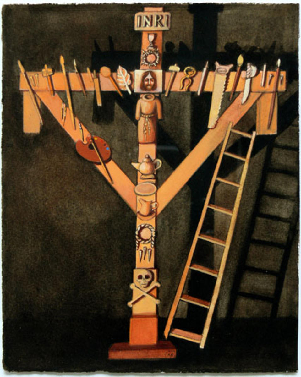 Alan Robb RSA, Crucifix of Artesans , 2004