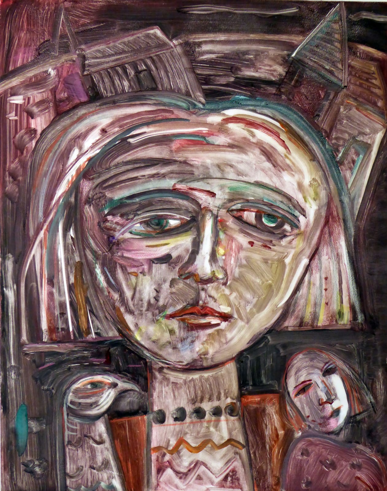 Joyce Cairns PPRSA, Watching the Night, 2021