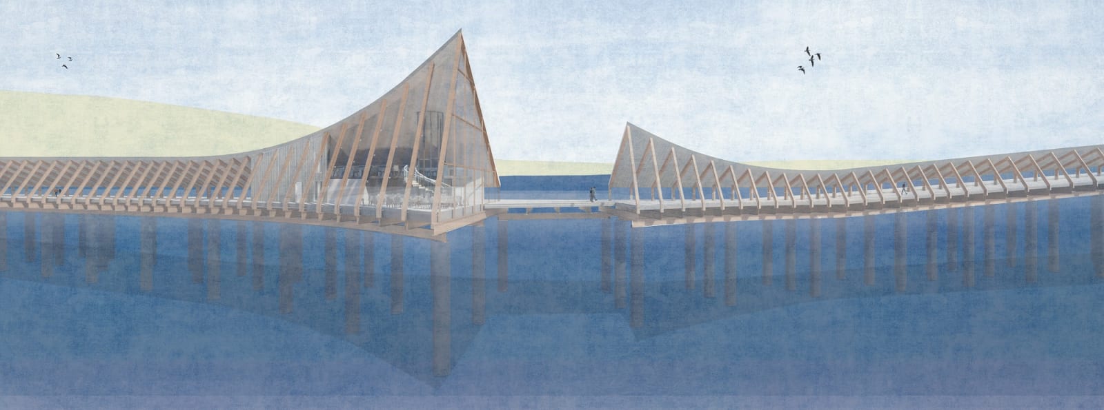 Meghan Rasmussen, Bridge - Elevation , 2020