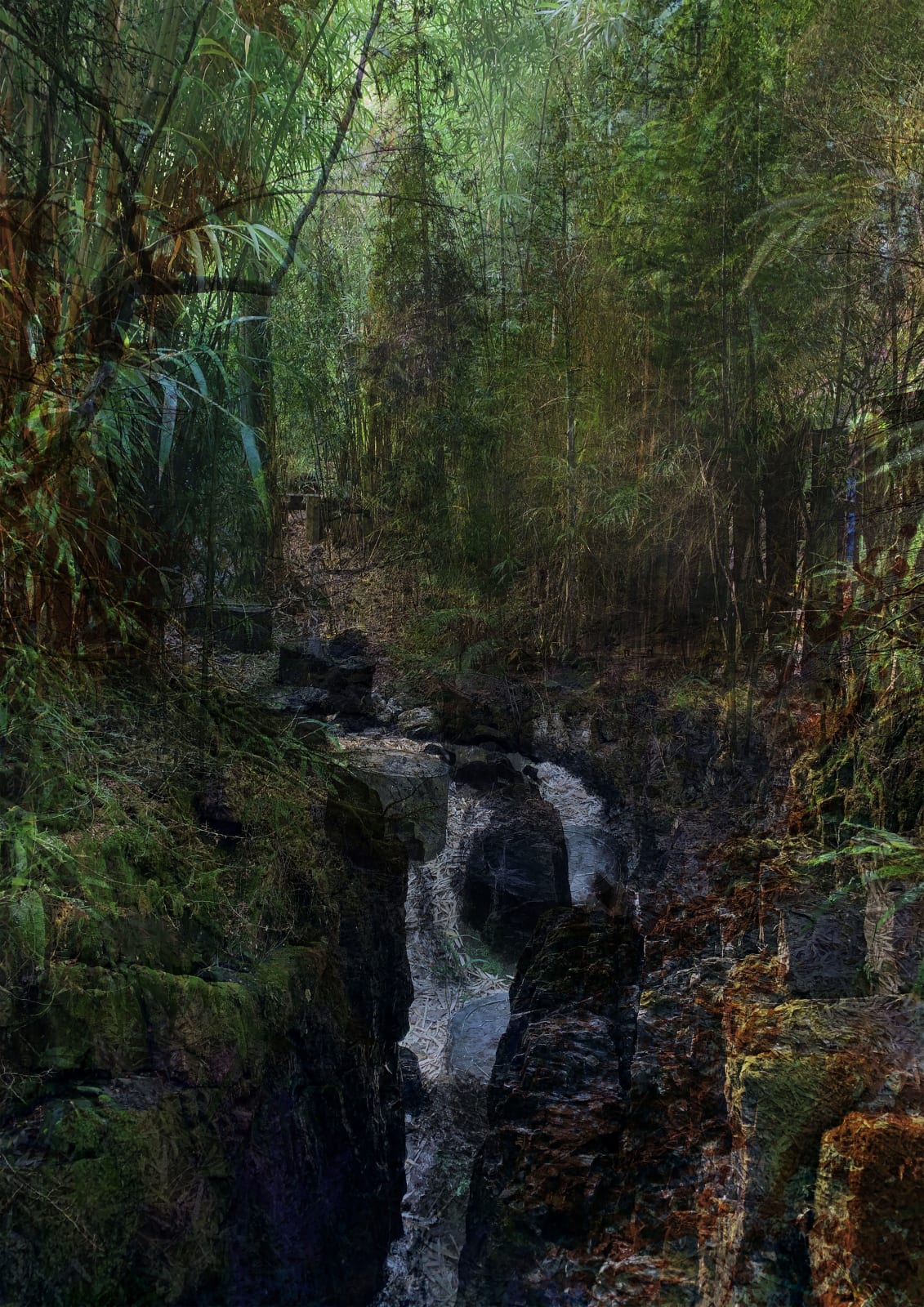 Samantha Burns, Cascading Passage, 2023