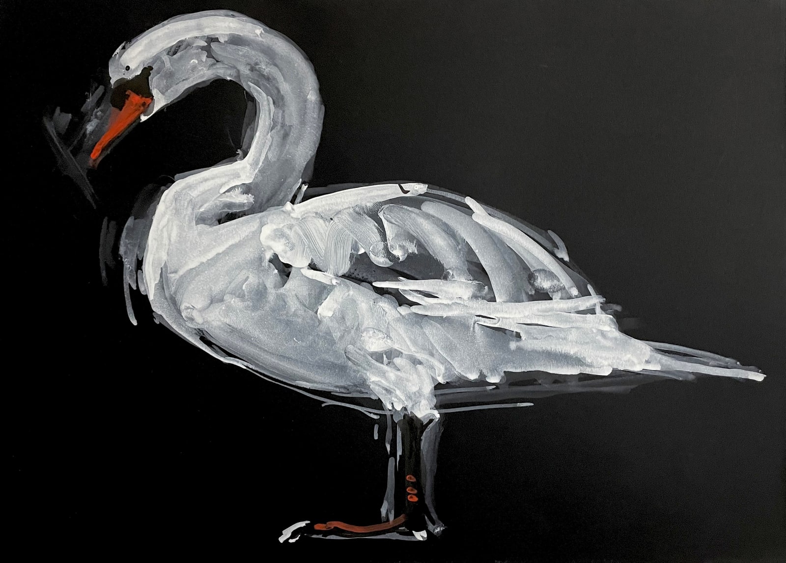 Keith McIntyre RSA, Eldfell Swan I