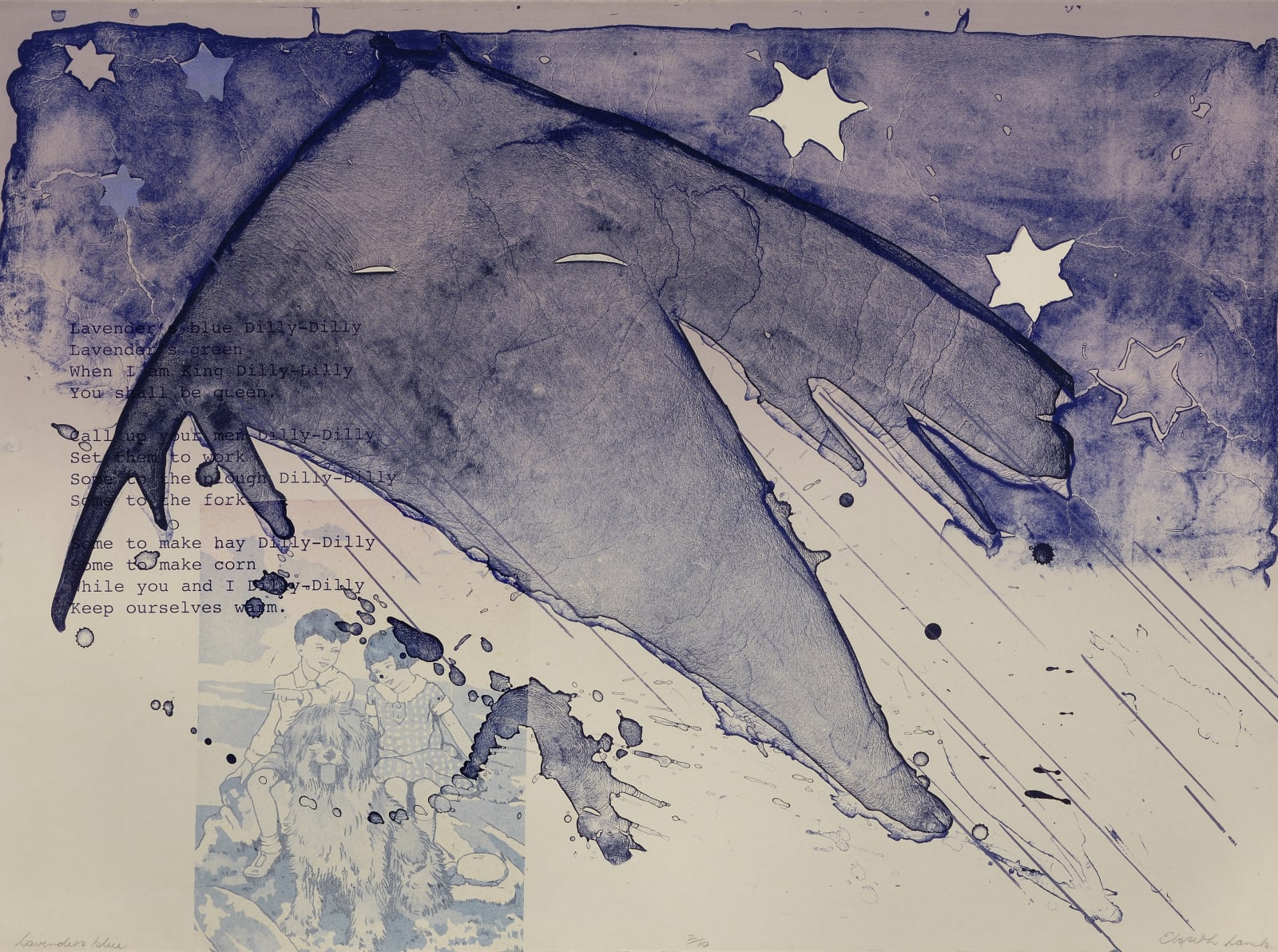 Elspeth Lamb RSA, Lavender's Blue
