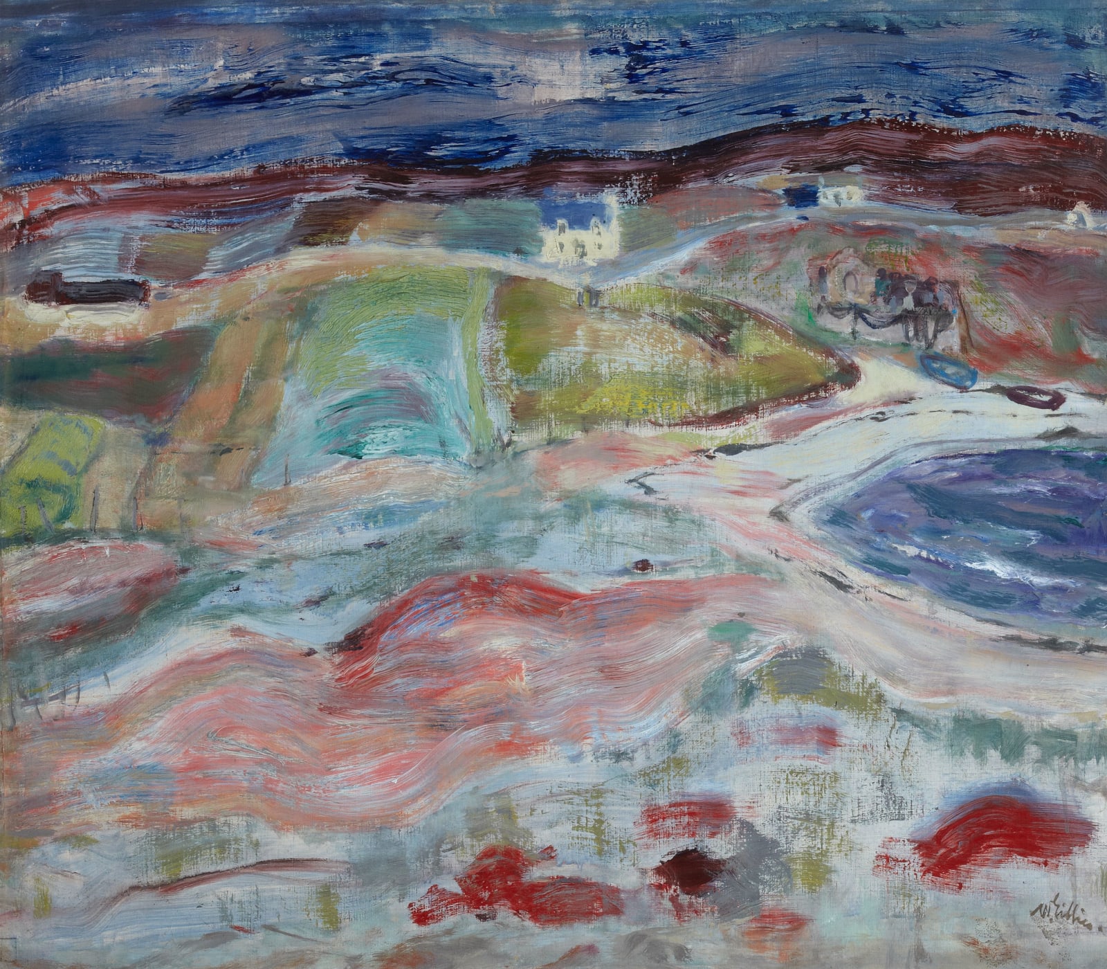 William Gillies RSA, West Coast 1942, 1942