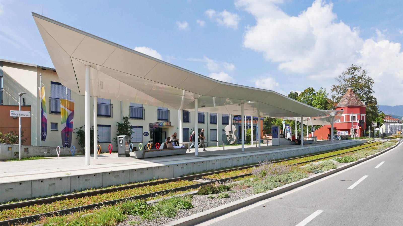 Jordi Sanahuja i Vidal, Weiz Train and Bus Station, Semriach, Austria