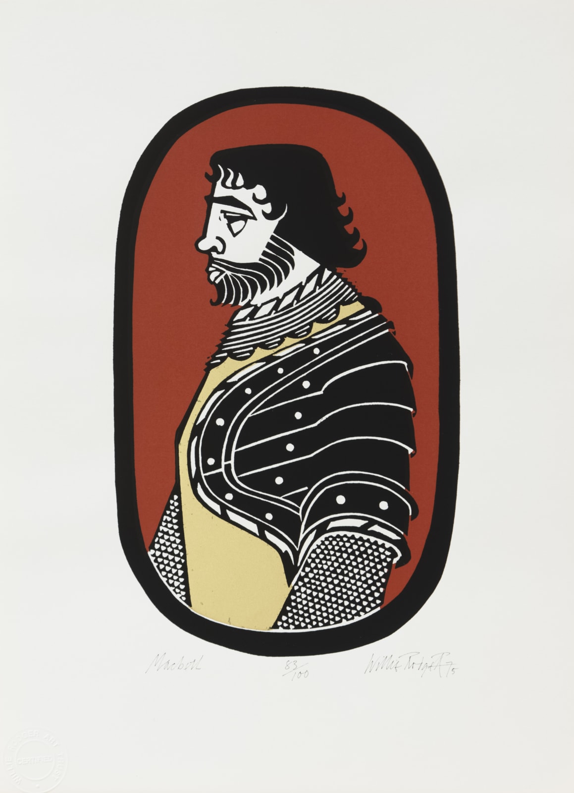 Willie Rodger RSA, The Scottish Historical Playing Cards Set, 1975