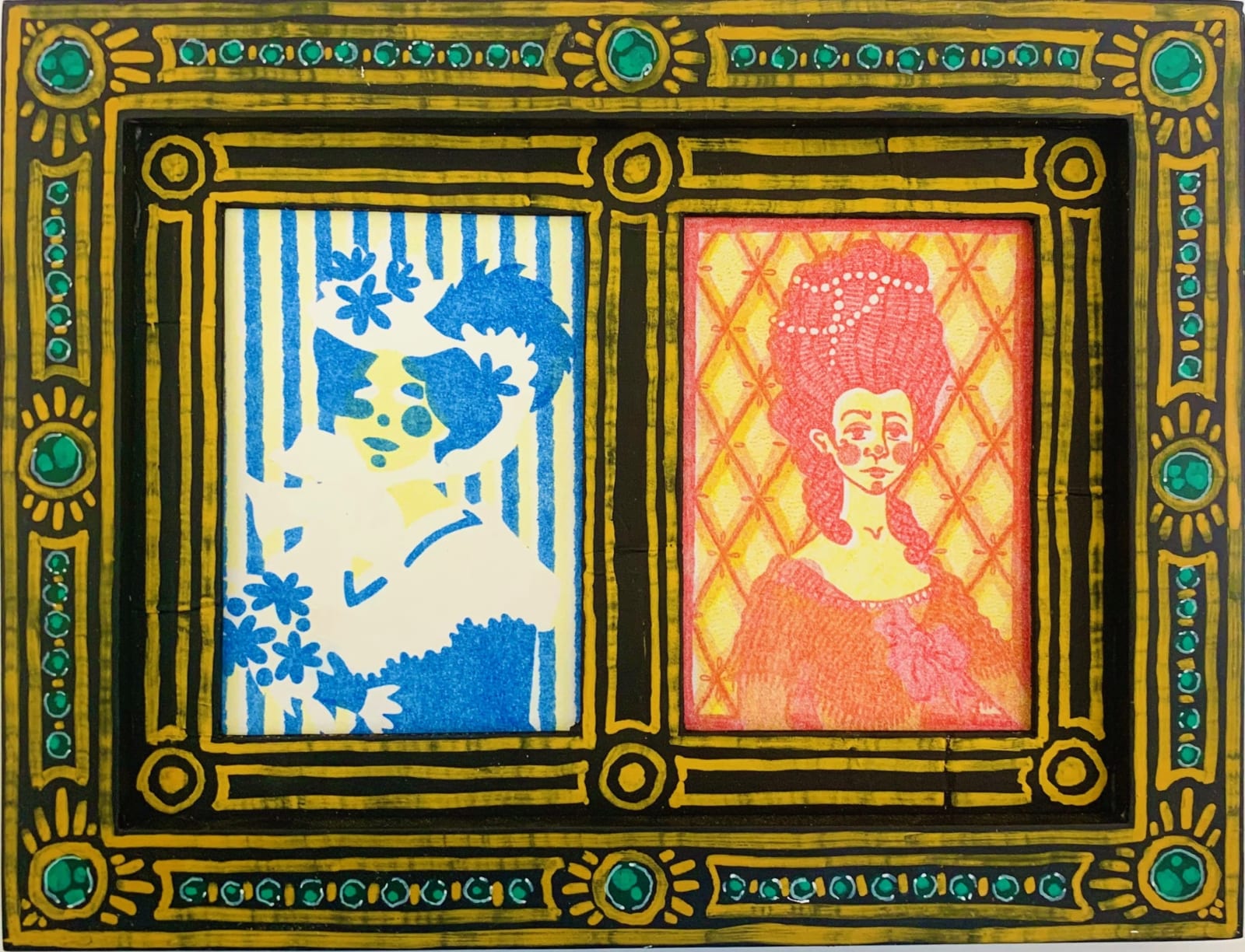 Tallulah Batley, Pink Parlour Frame 2H, 2024