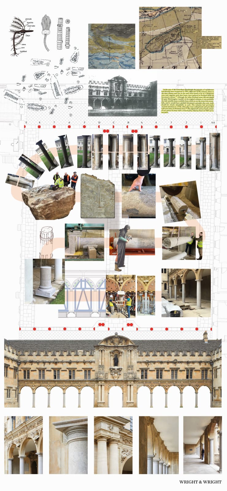 Clare Wright RSA (Elect) - Wright & Wright Architects, A Story in Stone: St John’s College, Oxford