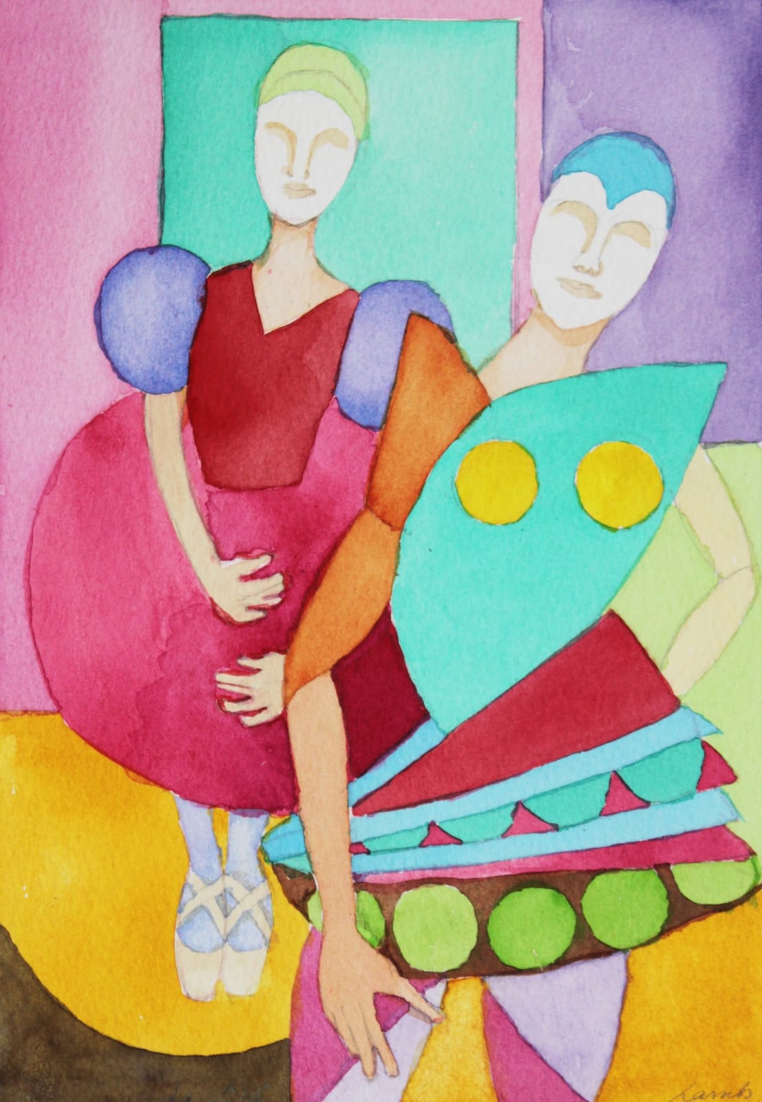 Elspeth Lamb RSA, De Côte